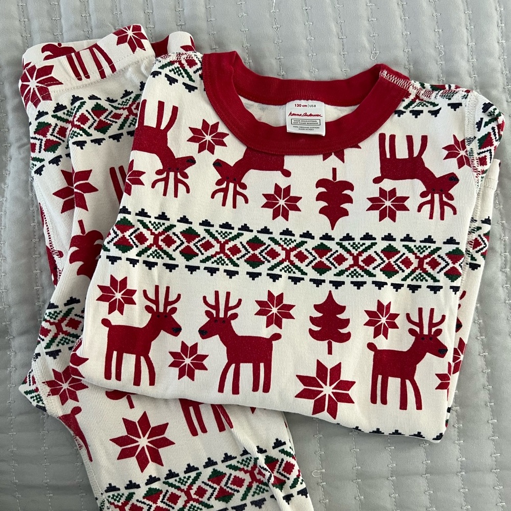 Hanna Andersson Christmas pajamas